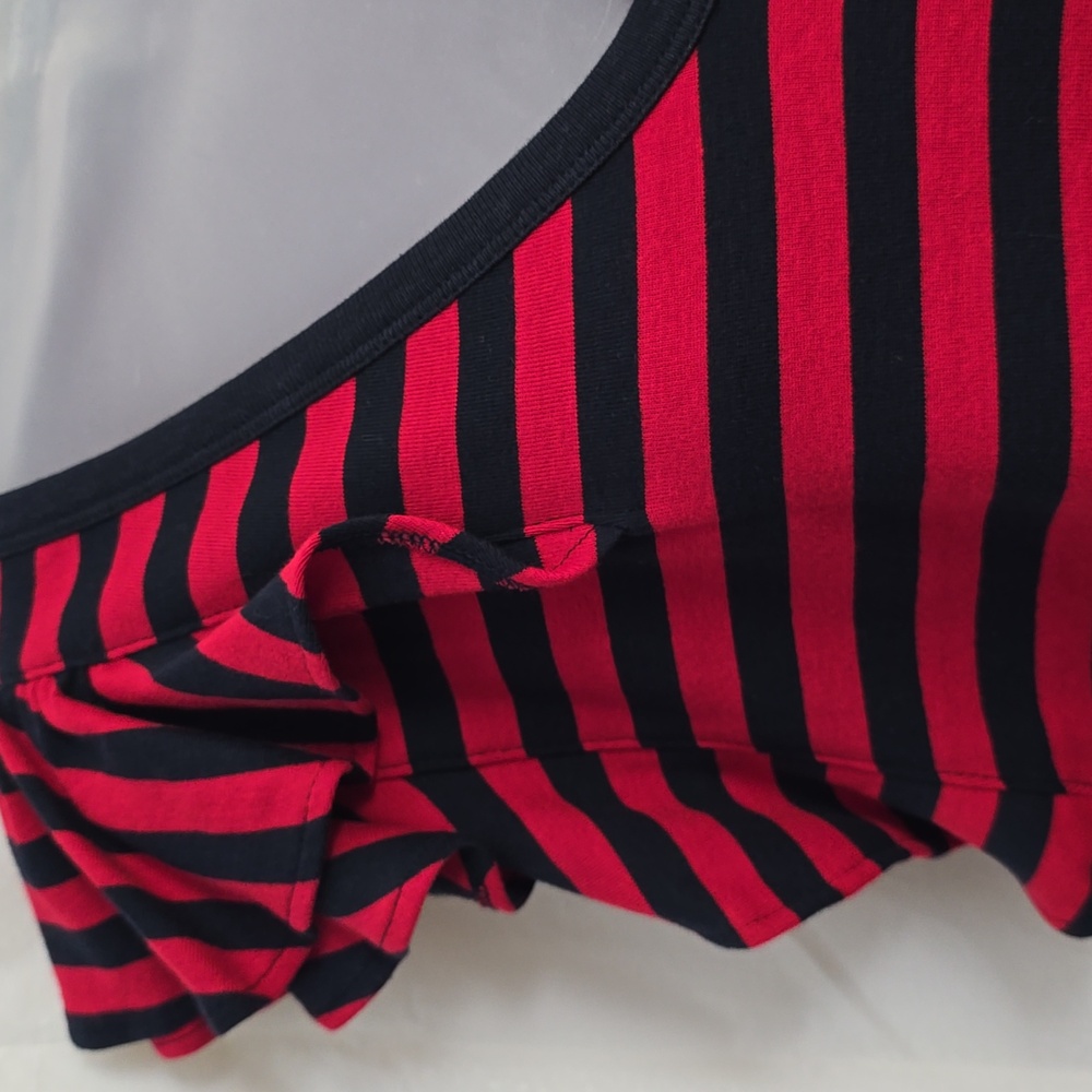 Tommy Hilfiger Solid Flutter-Sleeve Ruffle Top in… - image 3